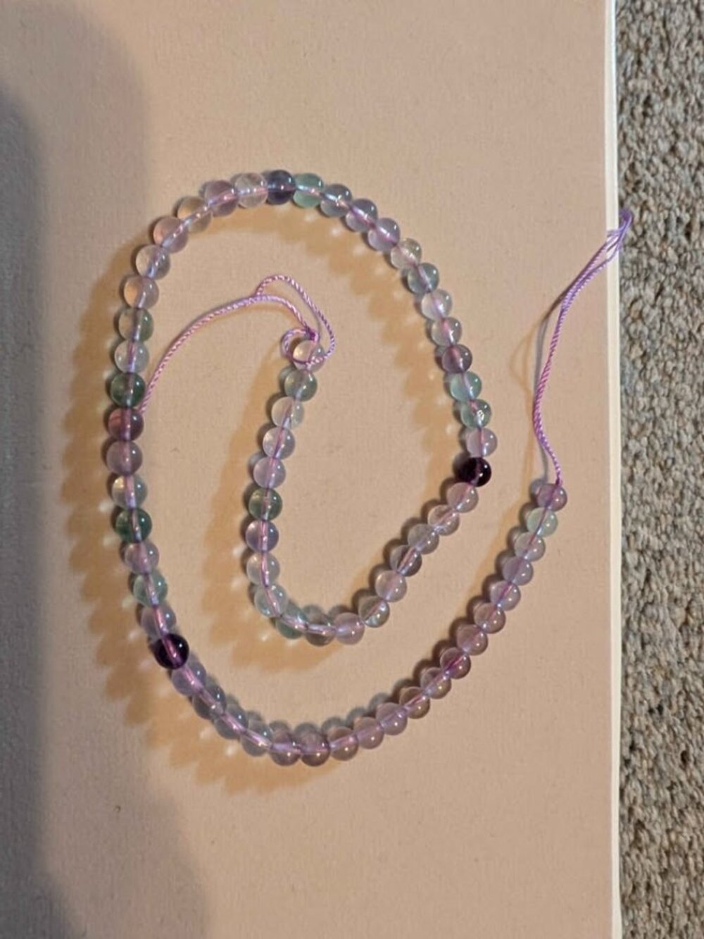 6mm Fluorite bead stand